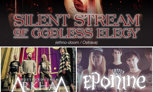 Metal zavládne M-klubem, přijedou Silent Stream of Godless Elegy, Eponine i Postcards from Arkham