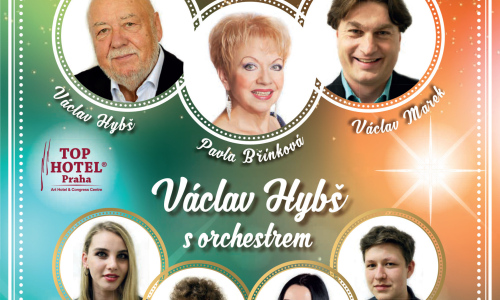 Vánoční koncert Václava Hybše s Pavlou Břínkovou