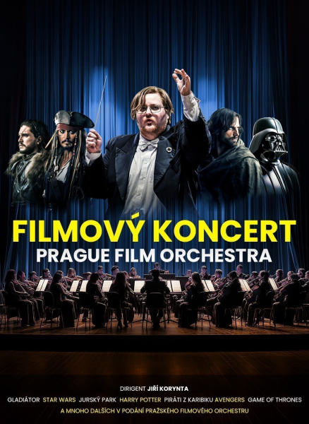 Koncert filmové hudby pod širým nebem